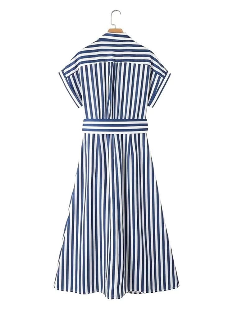 ヌキテパ ／Stripe Cutwork Short Sleeve Dress ヌキテパ ／Stripe Cutwork Short Sleeve Dress ヌキテパ